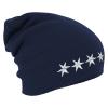 Longbeanie Slouch-Beanie Mütze 4 Sterne 55172