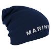 Longbeanie Slouch-Beanie Mütze Marine 55209