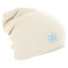 Longbeanie Slouch-Beanie Mütze Schneeflocke 55211