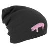 Longbeanie Slouch-Beanie Mütze Schwein 55312