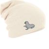 Longbeanie Slouch-Beanie Seehund 55330