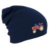 Longbeanie Slouch-Beanie Traktor rot Junior 55370
