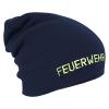Longbeanie Slouch-Beanie Feuerwehr 55403