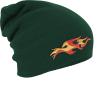 Longbeanie Slouch-Beanie Mütze Flamme 55604