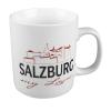 Keramiktasse mit Print I Love Salzburg 57249 weiss
