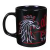 Kaffeetasse mit Print Trucker old school power trucking 57315 schwarz