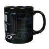 Kaffeetasse mit Print German Star Power Truck LKW 57318 schwarz