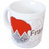 Kaffeetasse Tasse mit Print Franken 57361