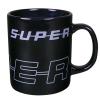 Kaffeetasse mit Print Trucker Super 57481 schwarz