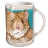 Tasse mit Print Hamster 57611 weiss