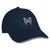 Baseballcap mit Einstickung Schmetterling 68096 versch. Farben