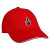 Baseballcap mit Einstickung Mittelfinger Cap 68223 verschiedene Farben
