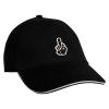 Baseballcap mit Einstickung Mittelfinger Cap 68223 verschiedene Farben