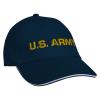 Baseballcap mit Einstickung US Army 68316 in versch. Farben