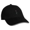 Baseballcap mit Einstickung Rose - 68340