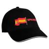 Baseballcap mit Einstickung Fahne Flagge Spanien 69991 in versch. Farben
