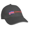 Baseballcap mit Einstickung Fahne Flagge Costa Rica 69992 in vesch. Farben