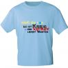 T-Shirt mit Print - Stell Dir vor es ist Krieg und keiner liefert Munition - 85199 Hellblau Gr. S-2XL