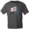 T-Shirt mit Print - MUSK - Auch ein GENIE kann mal Irren - 85205 Gr. S-2XL