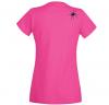 Girly-Shirt mit beidseitigem Print - Spinne Spider - 85229 Rosa Gr. XS-2XL