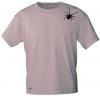 T-Shirt mit Print Textildruck - SPINNE SPIDER - 85233 Mauve Gr. S-2XL