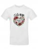 T-Shirt mit Print - IRAN Forever in my Heart - 85257 Weiß Gr. S-2XL