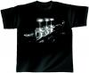 T-Shirt unisex mit Print - Zoom Trumpet - von ROCK YOU MUSIC SHIRTS - 10389 schwarz - Gr. XXL