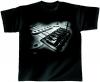 T-Shirt unisex mit Print - Basic Station - von ROCK YOU MUSIC SHIRTS - 10361 schwarz - Gr. L