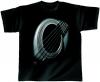 T-Shirt unisex mit Print - Black Hole Sun - von ROCK YOU MUSIC SHIRTS - 10378 schwarz - Gr. XL