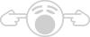 Aufkleber Applikation - Smilie Music Loud - AP0674 - vesch. Größen