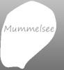 PVC- Applikations- Aufkleber "Mummelsee"  25 cm groß in 8 Farben  AP2030 schwarz