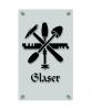 Zunftschild Handwerkerschild - Glaser - beschriftet auf edler Acryl-Kunststoff-Platte – 309431