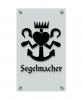 Zunftschild Handwerkerschild - Segelmacher - beschriftet auf edler Acryl-Kunststoff-Platte – 309413