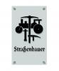 Zunftschild Handwerkerschild - Straßenbauer - beschriftet auf edler Acryl-Kunststoff-Platte – 309417