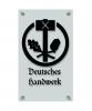 Zunftschild Handwerkerschild - Deutsches Handwerk - beschriftet auf edler Acryl-Kunststoff-Platte – 309415