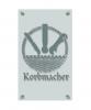 Zunftschild Handwerkerschild - Korbmacher - beschriftet auf edler Acryl-Kunststoff-Platte – 309426