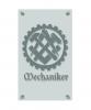 Zunftschild Handwerkerschild - Mechaniker - beschriftet auf edler Acryl-Kunststoff-Platte – 309439