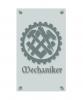 Zunftschild Handwerkerschild - Mechaniker - beschriftet auf edler Acryl-Kunststoff-Platte – 309439