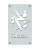 Zunftschild Handwerkerschild - Elektriker - beschriftet auf edler Acryl-Kunststoff-Platte – 309435