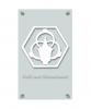 Zunftschild Handwerkerschild - Gold- und Silberschmied - beschriftet auf edler Acryl-Kunststoff-Platte – 309425