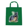 Baumwolltasche mit Print Kaninchen Hase Schwarzloh B06972