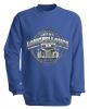 Sweatshirt mit Print - Longfellows - versch. farben zur Wahl - S10281 - Gr. Royal / XL