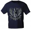 T-Shirt mit Print - Fee - 10898 - ersch. Farben zur Wahl - Gr. S-2XL Navy / XL