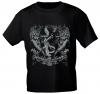 T-Shirt mit Print - Fee - 10898 - ersch. Farben zur Wahl - Gr. S-2XL schwarz / XL