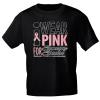 T-Shirt mit Print  | Wear Pink ..Someone Special | 12167 | Gr. schwarz / S