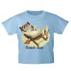 Kinder T-Shirt mit Print Cat Katze im Liegestuhl Beach Bum KA063/1 Gr. 122-164