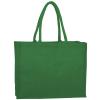 Naturtasche aus laminierter Baumwolle ca. 43x43x15 cm in 3 Farben    29044