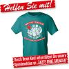 T-Shirt mit Print - NÄCHSTENLIEBE kennt keine Nationalität - 09310 - Gr. XL