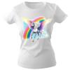 Girly-Shirt mit Print Pegasus G12664 weiß Gr. XXL