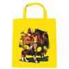 Baumwolltasche mit Print - Pferde Horses - B12668 versch. Farben zur Wahl